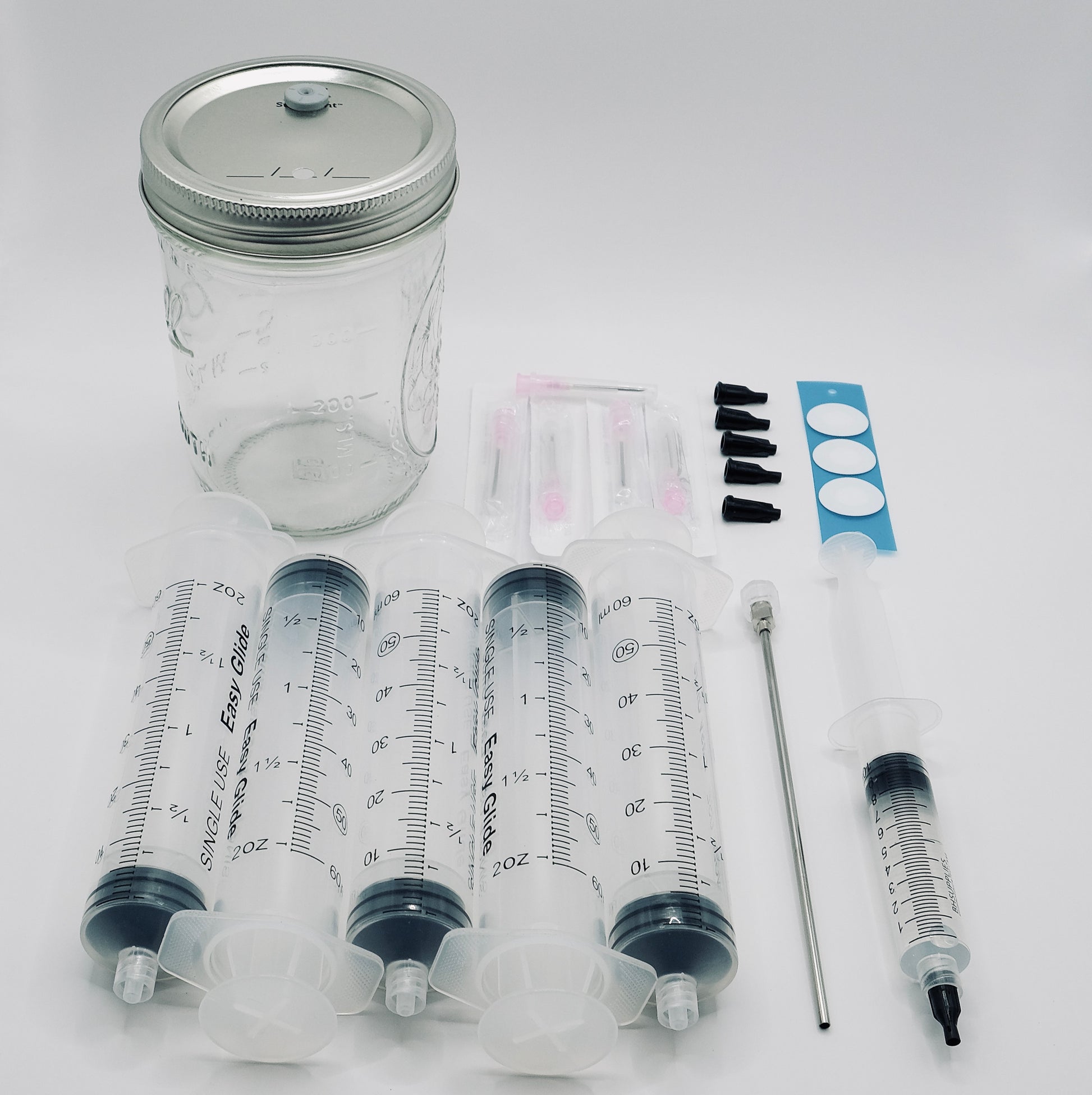 Injectable Liquid Culture Lids for Mushroom Cultivation