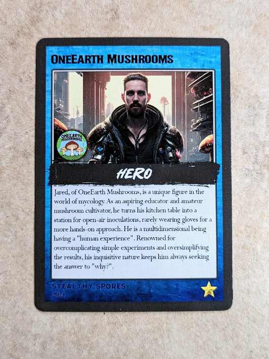 Stealthy Spores - OneEarth Mushrooms Trading Card