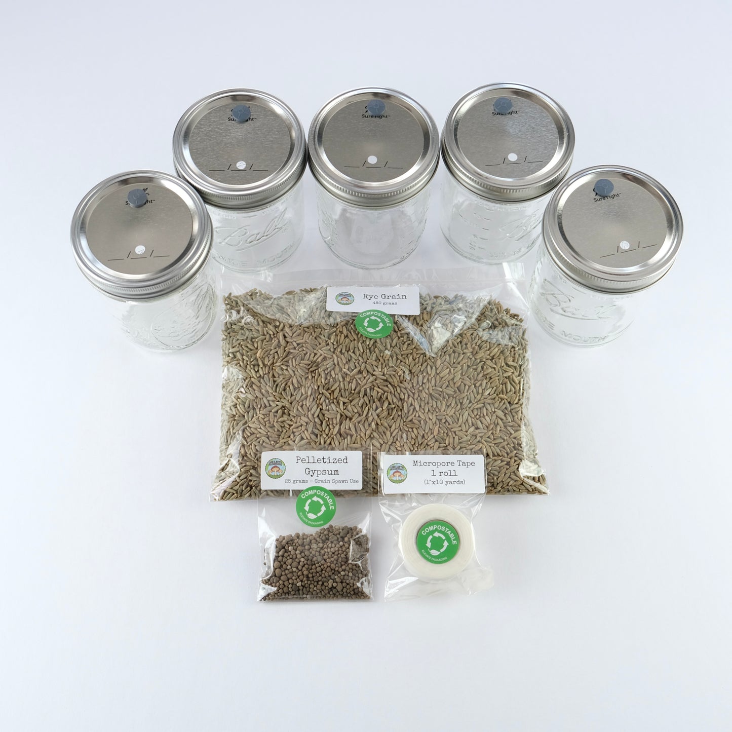 Grain Starter Kit (For 35-50 Liter Tubs)